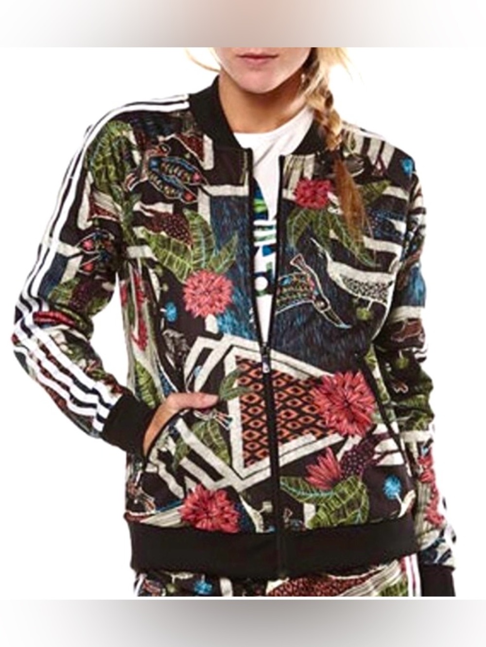 Adidas Originals Xilofloresta Track Jacket Brazil Farm Tropical Rita Jungle